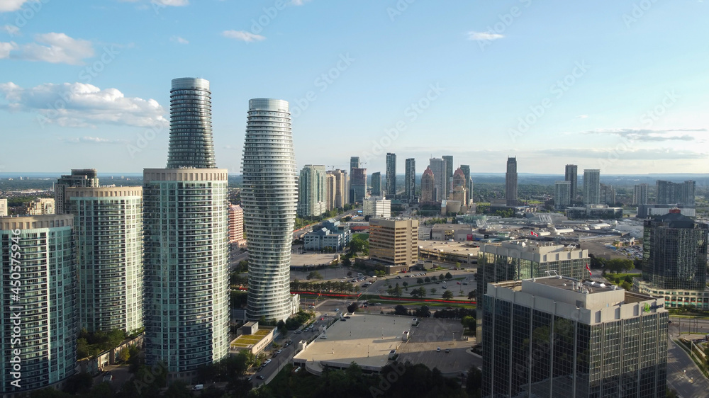 Mississauga cityscape and real estate market