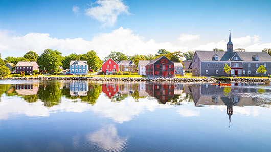 Shelburne cityscape and real estate market
